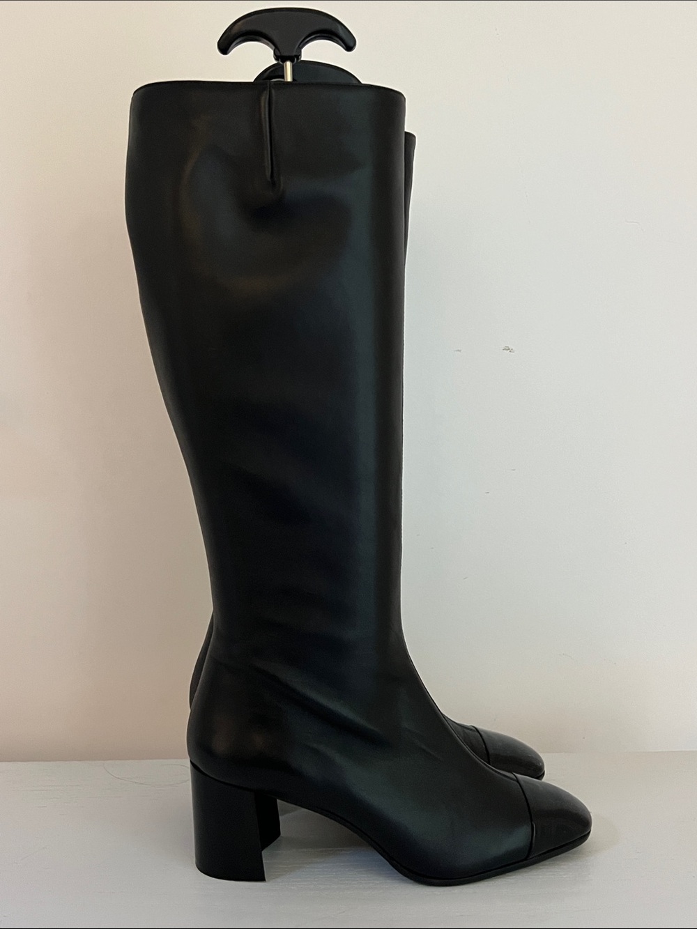 Carel Black Boots 37.5
